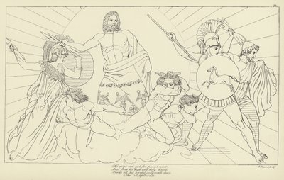 Los suplicantes de John Flaxman